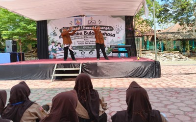 Semarak Bulan Bahasa, Perpustakaan Pelita SMP Negeri 1 Poncowarno Gelar Berbagai Lomba Literasi